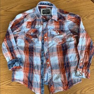 Boys BKE button shirt.